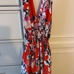 Yumi Kim red floral maxi dress
